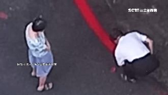 好心恐挨罰　屋主稱補色噴漆畫紅線