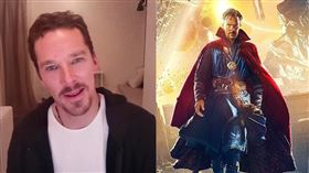 班奈狄克·康柏拜區表示，在《奇異博士》之後曾到南非拍戲生了一場怪病。（圖／翻攝自Benedict Cumberbatch IG）