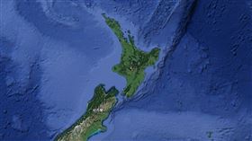 紐西蘭北島東海岸今日發生規模5.8地震。（圖／翻攝自Google地圖）

https://www.google.com/maps/@-44.2314217,175.6240648,2299254a,35y,14.11t/data=!3m1!1e3