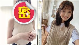 鷲尾芽衣（左）與愛莉莎莎本尊（右）上圍豐滿程度不同。（圖／翻攝自鷲尾芽衣／愛莉莎莎IG）