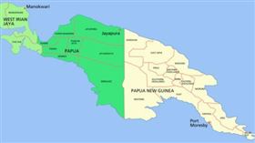 ▲印尼巴布亞省省長恩訥貝與巴布亞新幾內亞。（圖／翻攝自維基百科）