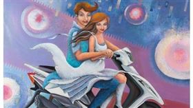 ▲PGO藝術合作《心靈之光－許美月創作展》。（圖／PGO提供）