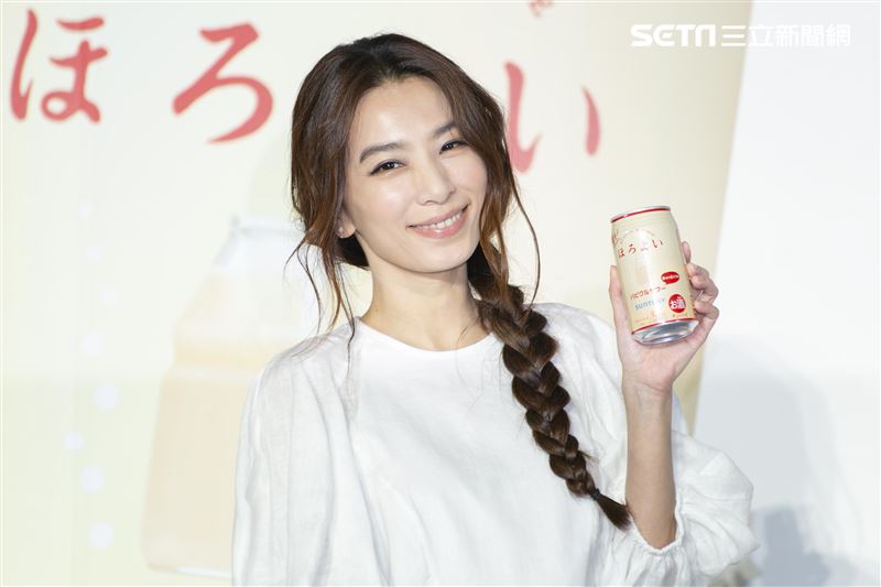 田馥甄代言三得利低酒精飲料。（圖／記者楊澍攝影）