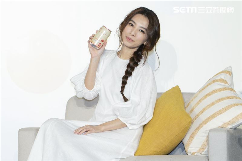 田馥甄代言三得利低酒精飲料。（圖／記者楊澍攝影）