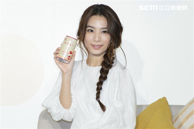 田馥甄代言三得利低酒精飲料。（圖／記者楊澍攝影）