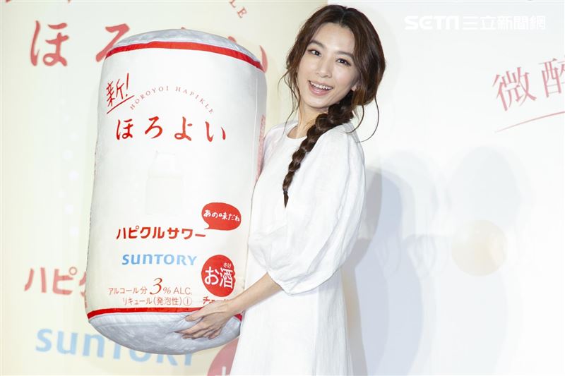 田馥甄代言三得利低酒精飲料。（圖／記者楊澍攝影）