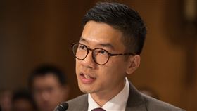 香港民主運動人士羅冠聰7日表示已獲得英國政治庇護。（圖／翻攝自facebook.com/NathanLawKC）
