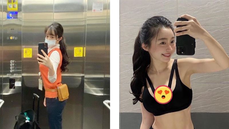 高鐵天使乘務員　制服下火辣身材曝