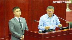 邱昱凱、柯文哲(圖／記者劉懿萱攝影）