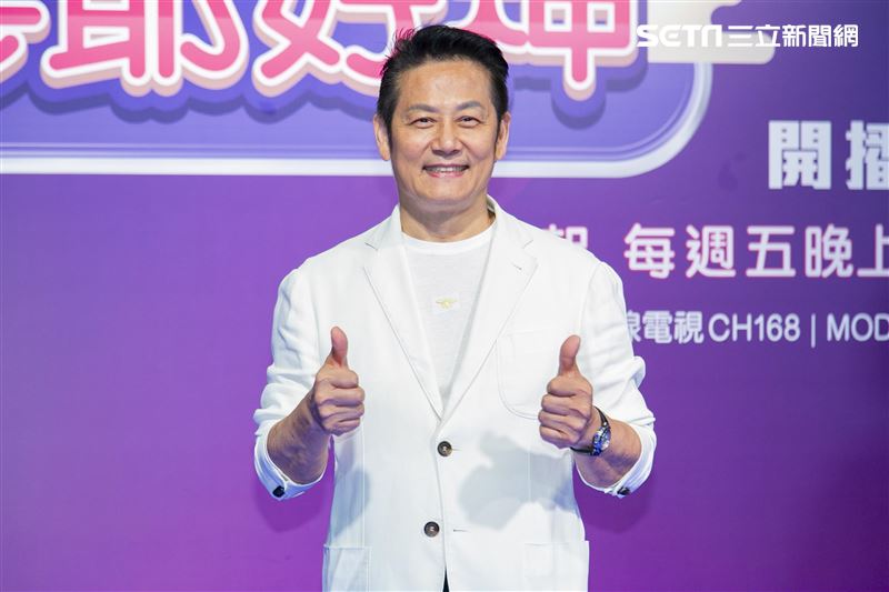 阿喜、黃鐙輝、徐乃麟出席《宅爺好神》開播記者會。（圖／記者楊澍攝影）