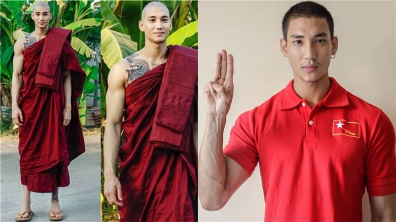 地表最帥和尚被50兵抓走　網齊集氣