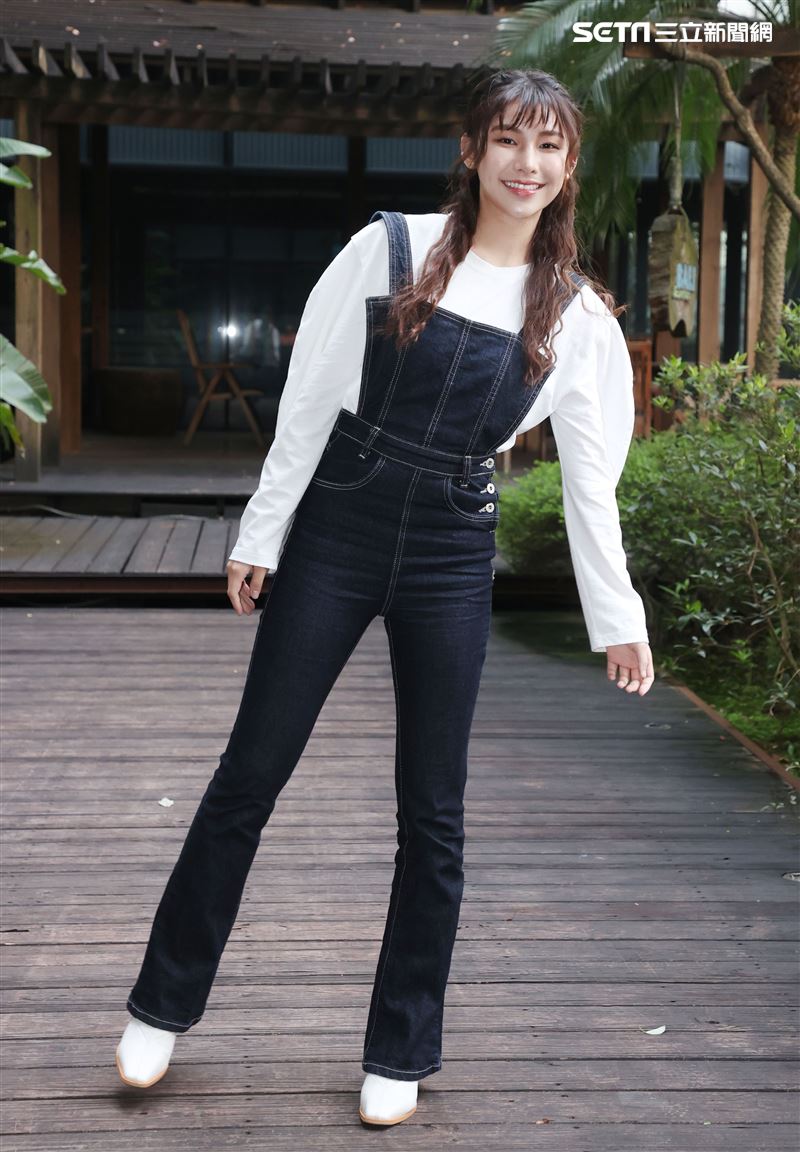 采子三立新聞網專訪。（記者邱榮吉/攝影）