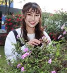 采子三立新聞網專訪。（記者邱榮吉/攝影）