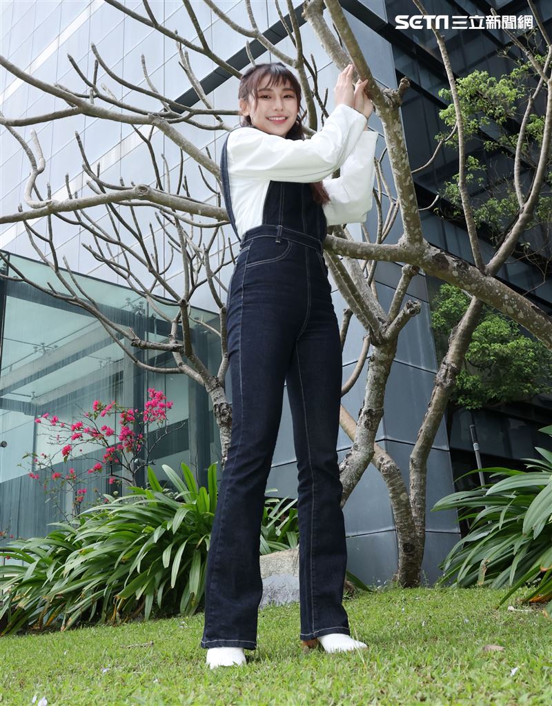 采子三立新聞網專訪。（記者邱榮吉/攝影）