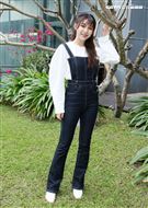 采子三立新聞網專訪。（記者邱榮吉/攝影）