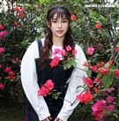 采子三立新聞網專訪。（記者邱榮吉/攝影）