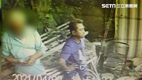 李義祥聊天吃檳榔！一旁藍衣男身分曝光（圖／翻攝畫面）