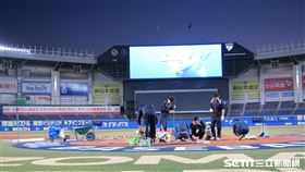 ▲千葉羅德海洋球場世界棒球12強賽台灣中華民國國旗中華台北。（圖／記者蕭保祥攝影）