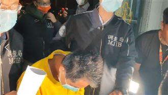 李義祥上銬現身　狼狽送地檢署問訊