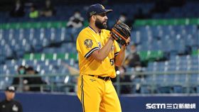 ▲中信兄弟先發投手加百利。（圖／記者劉彥池攝影）