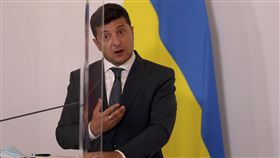 烏克蘭總統澤倫斯基Volodymyr Zelensky，圖／美聯社／達志影像