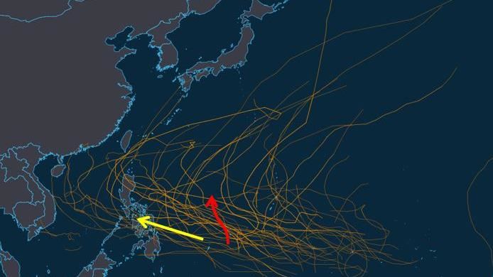 「4月颱」解旱救台？解析3類型路徑