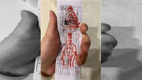 越南保母從家鄉收符紙，小孩變得愈來愈黏她。(圖/翻攝自「靈異公社」)