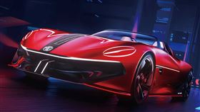 ▲MG Cyberster電動概念跑車。（圖／翻攝MG網站）