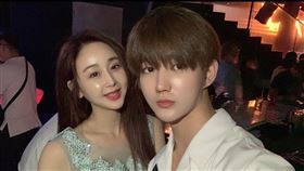 南韓女星咸素媛和小18歲的中國丈夫陳華
圖翻攝自咸素媛IG