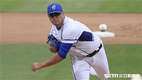 ▲富邦悍將先發投手邦威。（圖／記者劉彥池攝影）