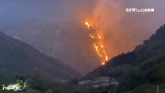 阿里山再度火燒山！隙頂象山現火龍