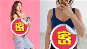 任藝瑟曬出她減重時67公斤時的真實肥肚。（圖／翻攝自任藝瑟IG）