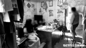 妻臥病在床…打零工月賺2萬養四口　5旬爸：不能苦到孩子／記者張雅筑攝、熱心義工授權提供