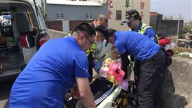 白沙屯,進香,中暑,暈厥（圖／翻攝畫面）