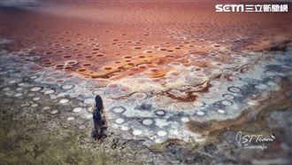 「好像來到火星」久旱台南鹽田奇景