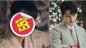 Netflix將宋仲基11年前的照片合成。（圖／韓國Netflix官方推特、tvN臉書）