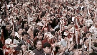 震撼曝光!47年前媽祖遶境萬民跟隨