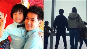 林志穎的老婆陳若儀跟3個兒子；Kimi/IG