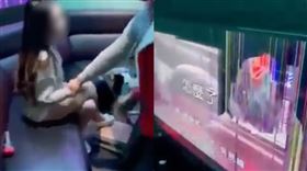 傳播妹,包廂,逐客,電視,KTV （圖／《爆廢1公社》）