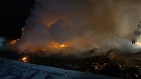 回收場,高雄,仁武,火警,濃煙,惡臭,火勢,警消