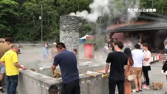 出遊爆口角　男子囂張怒丟竹籃又搶位