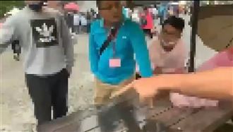 台中守望相助隊好嗆！地熱摔東西打人