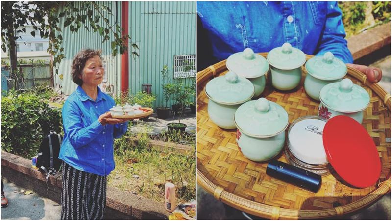不是奉茶！嬤捧「這盤」：給媽祖補妝