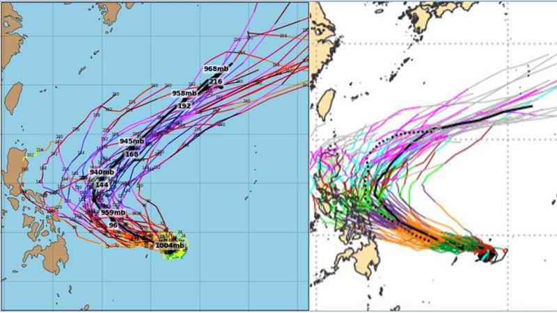 4月颱強又大！東北風先來　北東濕冷