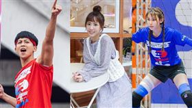 何孟遠與何紫妍，謝采紋。（圖／翻攝自何孟遠、何紫妍、謝采紋臉書）  