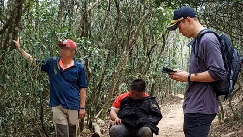 130公斤高粱哥登山求援　消防全怒