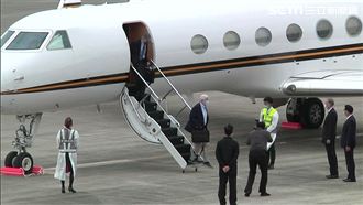 拜登訪問團來了！陶德3點抵松山機場