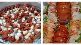 超狂國小營養午餐！整隻「龍蝦」上桌（圖／翻攝畫面）