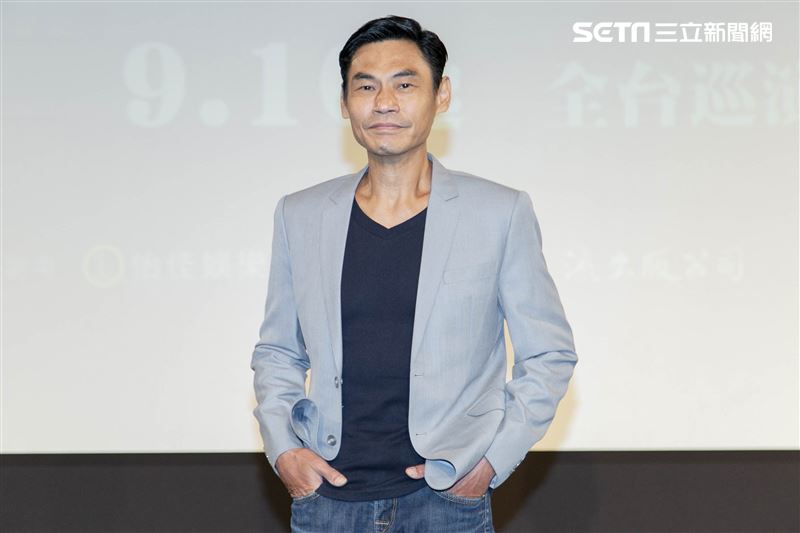 《用九柑仔店》改編為舞台劇，夏靖庭出席記者會。（圖／記者楊澍攝影）