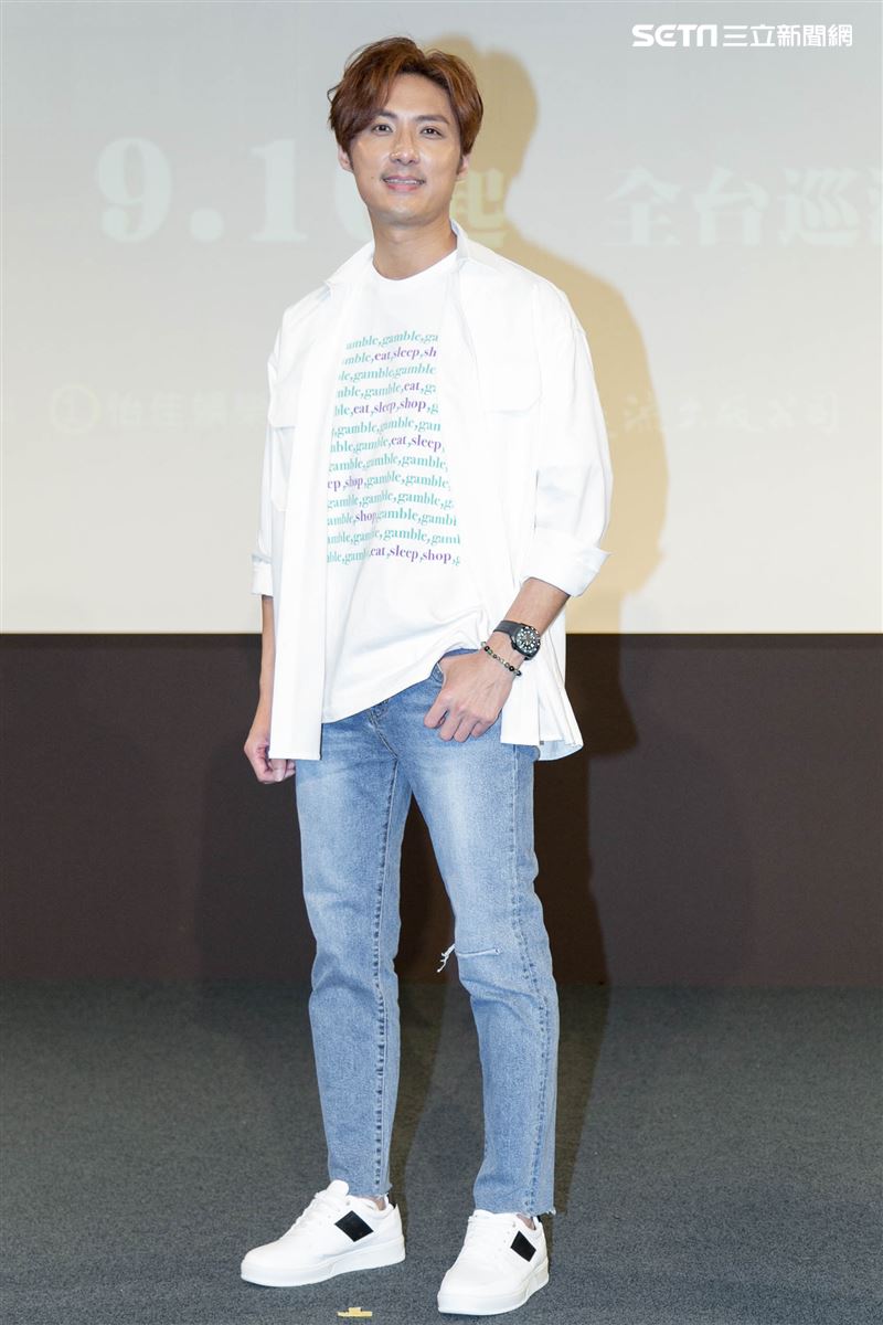 《用九柑仔店》改編為舞台劇，李運慶出席記者會。（圖／記者楊澍攝影）